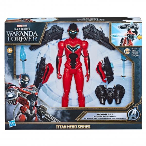 Figura Malvel  Pantera Negra Wakanda Forever IronHeart  4a+