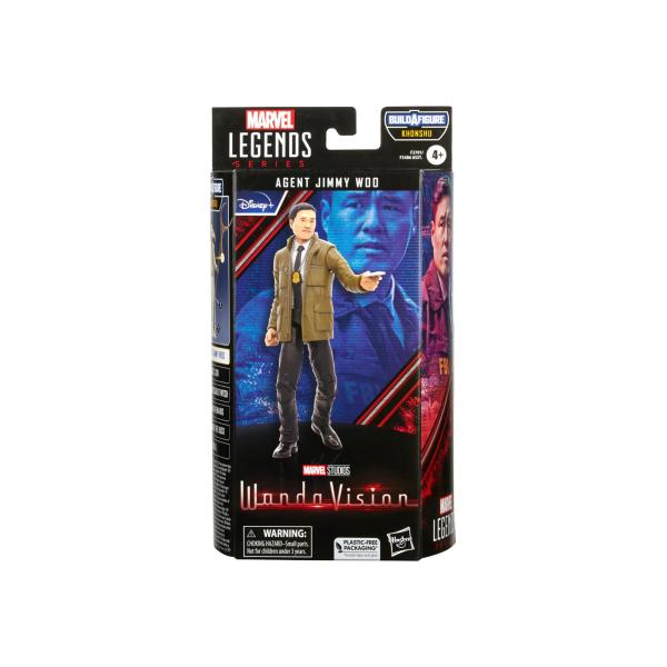 Figura Marvel Wanda Vision Agent Jimmy Woo 4a+