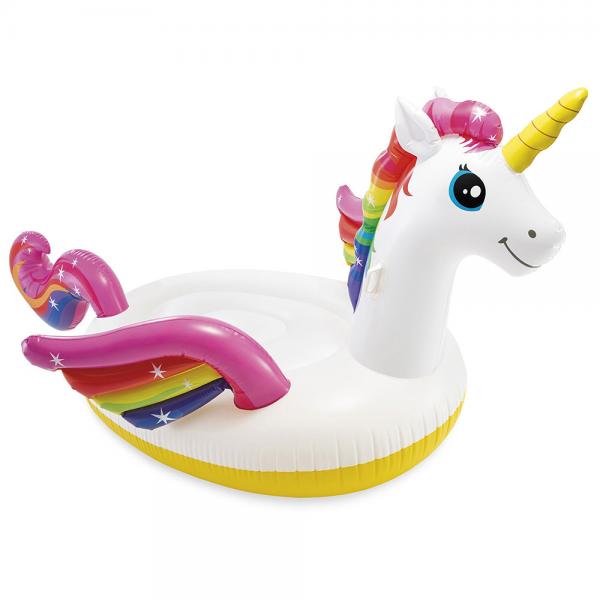 Mega Isla Unicornio Inflable 1.45m x 1.63m x 2.51m