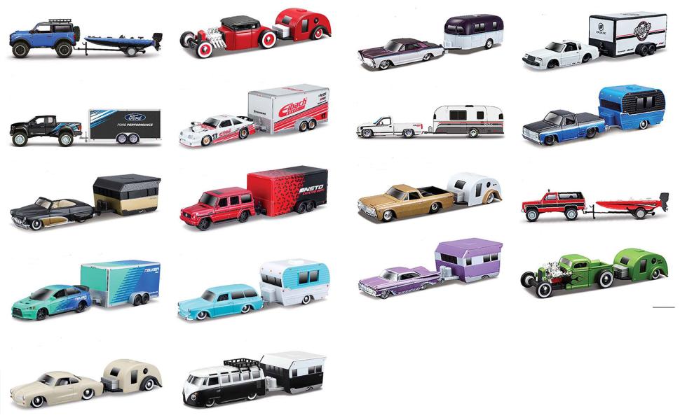 Carro Escala 1:64 Maisto Tow & Go ( Surtido de 12 Se venden por separado )