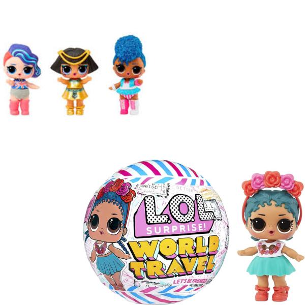 Muñeca L.O.L. Surprise World  Travel Displ/18 3a+