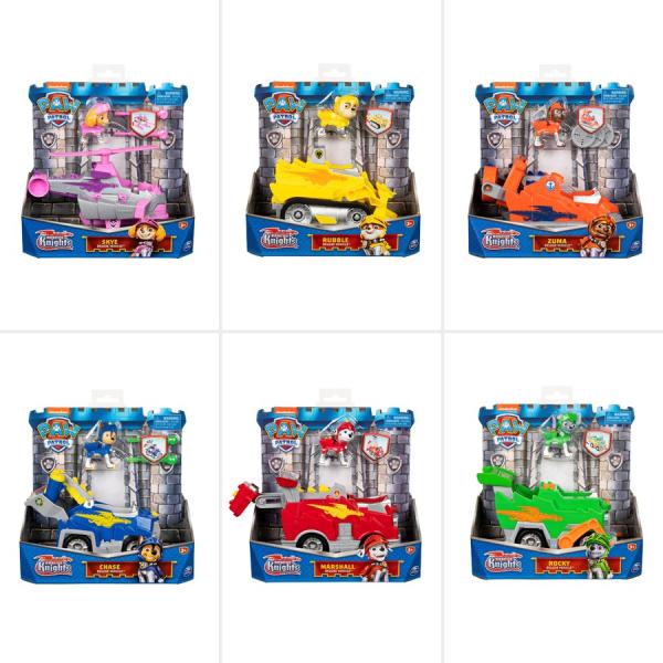 Vehículos Deluxe Paw Patrol Rescue Knights Surt/6 3a+