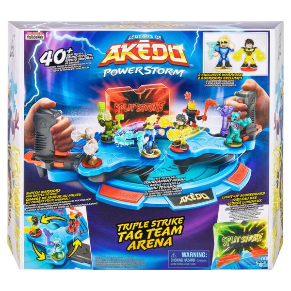 Arena de Batalla Akedo Power Storn Triple 6a+