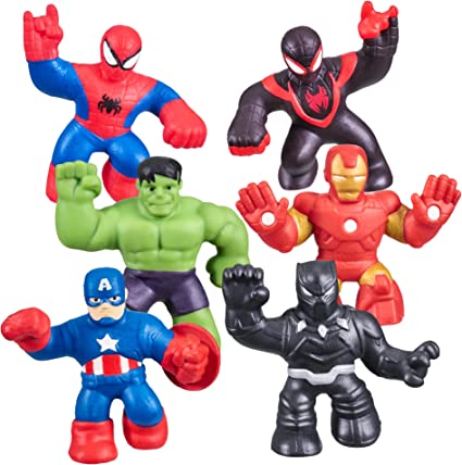 Goo Jit Zu Marvel Figuras Surt/6 4a+