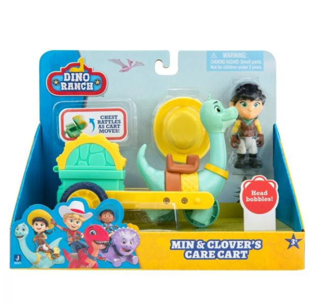 Dino Ranch Vehículos con Figuras (Surtido de 2 Se venden por Separado) 3a+