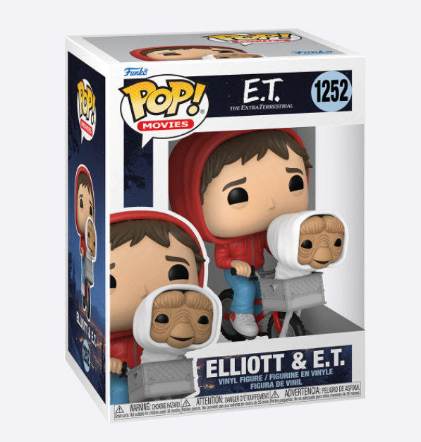 Figura Funko Pop! E.T (1252) Elliott y E.T 3a+