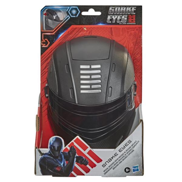 G.I.JOE Origns Mascara de Misiones Especiales Snake Eyes 5a+