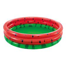 Piscina Inflable 3 Anillos Sandía 1.68x38cm 3a+