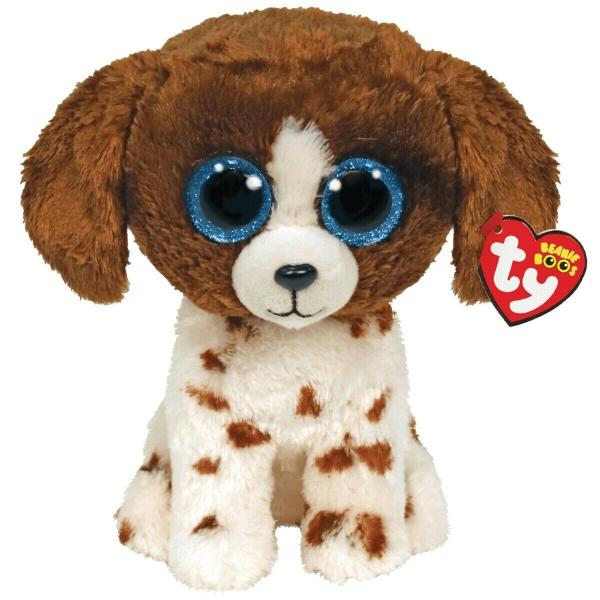 Peluche Beanie Boos Pequeño Perrito Muddles 3a+