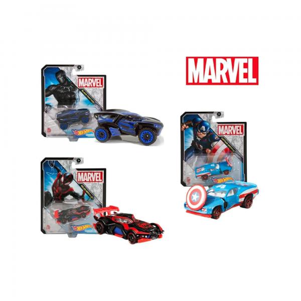 Hot Wheels Carro Individual Marvel 3a+
