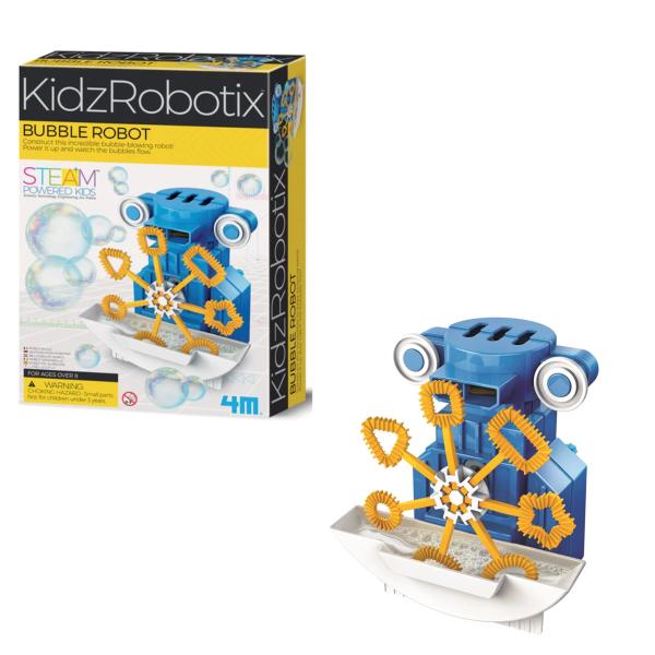Kidz Robotix Robot Lanza Burbujas 8a+