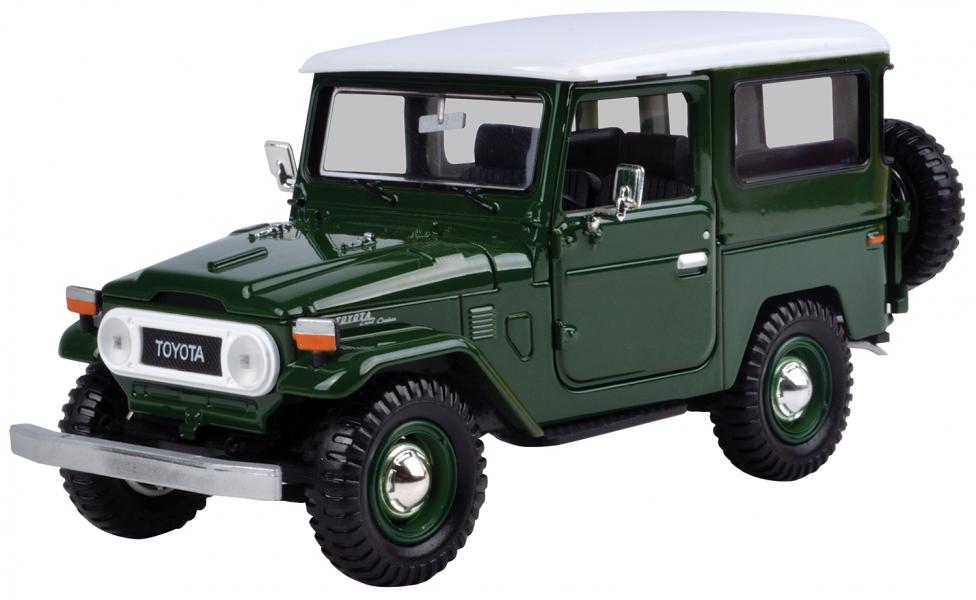 Carro 1:24 Toyota FJ40 ( Negro Azul Beige Rojo ) 14a+