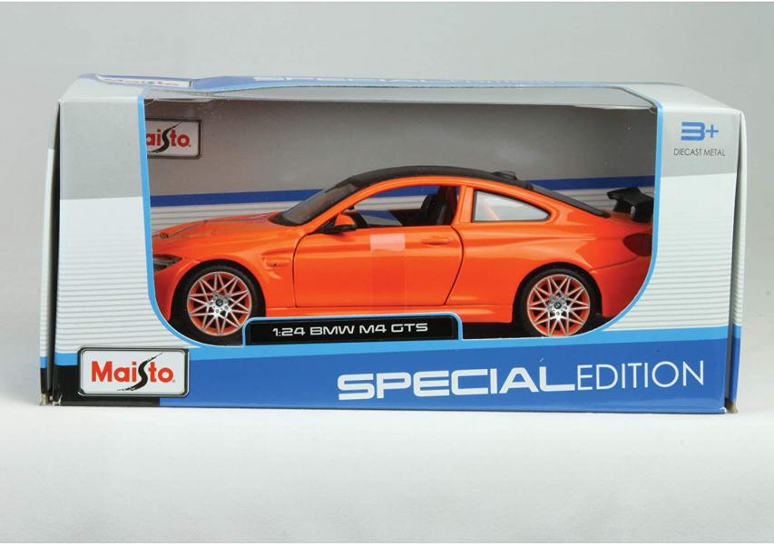 Carro BMW M4 GTS Negro Esc:1:24 3a+ (001188)