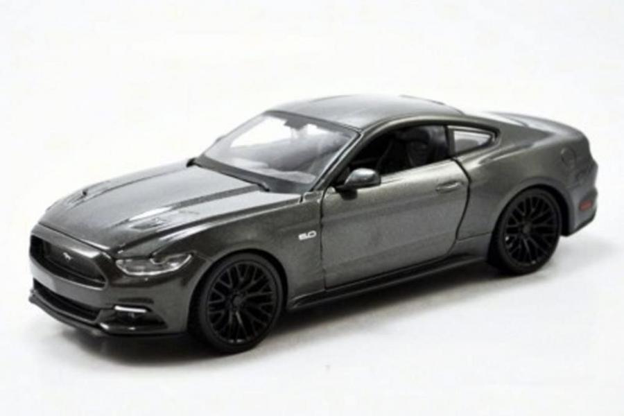 Carro 1:24 2015 Ford Mustang GT Azul Metálico 3a+ (000501)