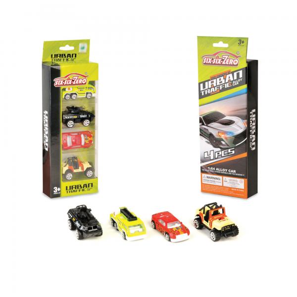 Vehículos Trafico Urbano Set de 4 / 3a+