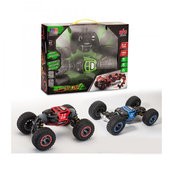 Carro R/C Leopard King 4WD (RojoVerdeAzul) 6a+(443722)