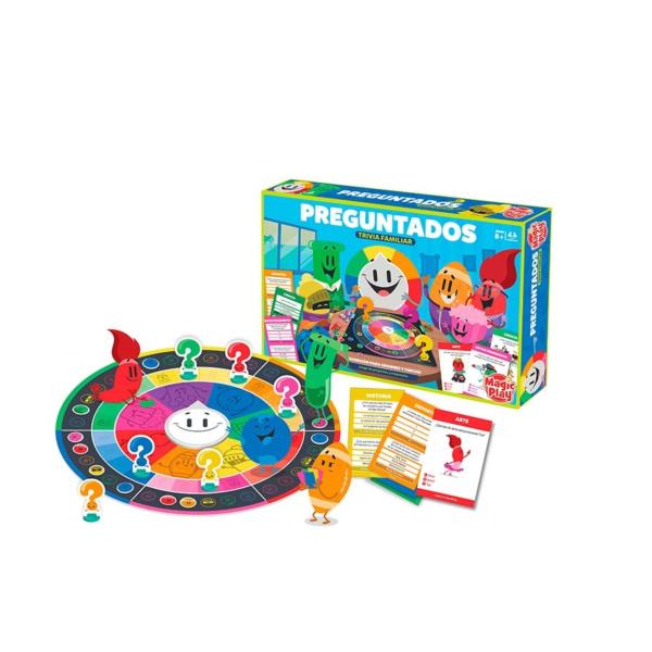 Juego de Mesa Preguntados Trivia Familiar 8a+