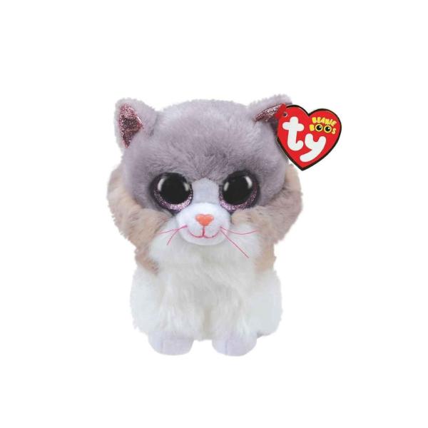 Peluche Beanie Boos Pequeño Gato Unicornio Azher 3a+