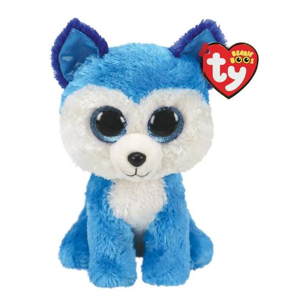 Peluche Beanie Boos Mediano Perro Husky Prince 3a+