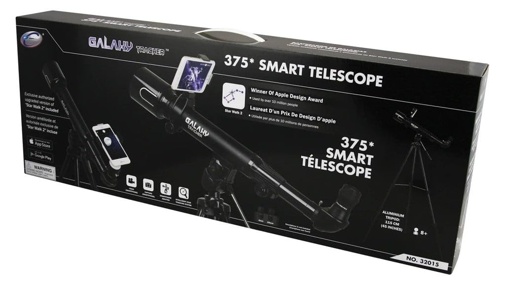Telescopio Smart 375 Rastreador de Galaxias 8a+