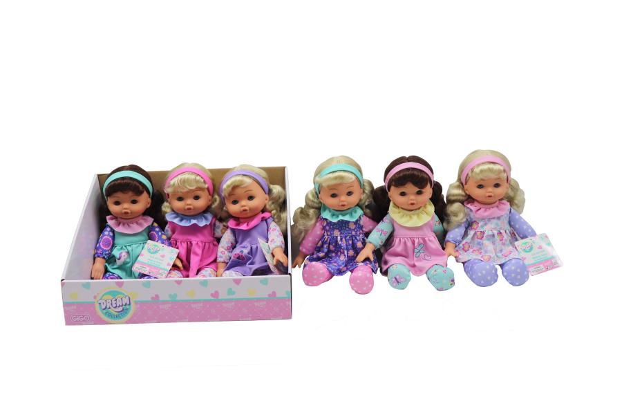 Muñeca Suave Dream Collection 3a+( Surtido de 6 - Se venden por Separado )