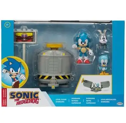 Figuras Sonic the Hedgehog Diorama Nivel Superado 3a+