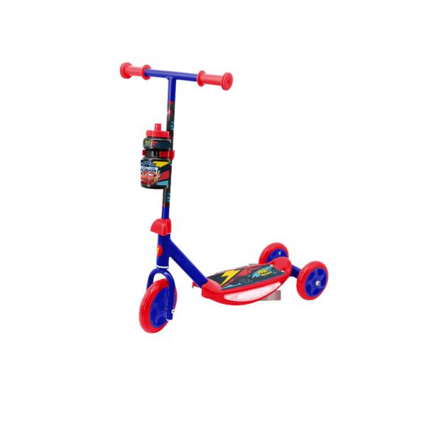 Scooter 3 Ruedas Niño de Cars con Canasta y Sonidos 3a+