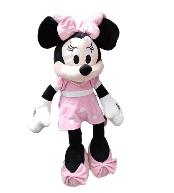 Peluche Disney Minnie Mouse Rosada 30" 3a+