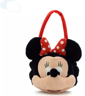 Bolso Pequeño de Peluche Disney Minnie Mouse Rojo 3a+