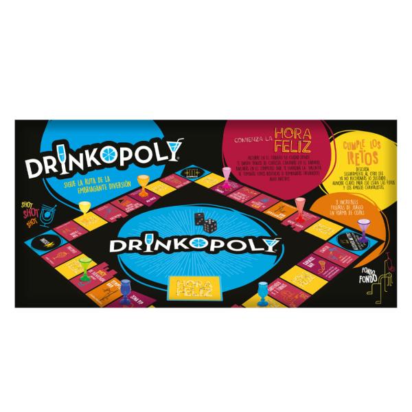 Juego de Mesa Drinkopoly 18+
