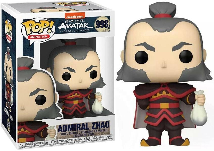 Figura Funko Pop! Avatar The last Airbender (998) Admiral Zhao 3a+