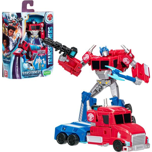 Figuras Transformers Earthspark Deluxe 6a+ / Surtido de 3 / Se venden por Separado