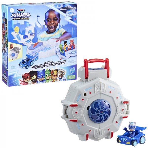 Base de Operaciones Pj Masks Power Heroes 3a+
