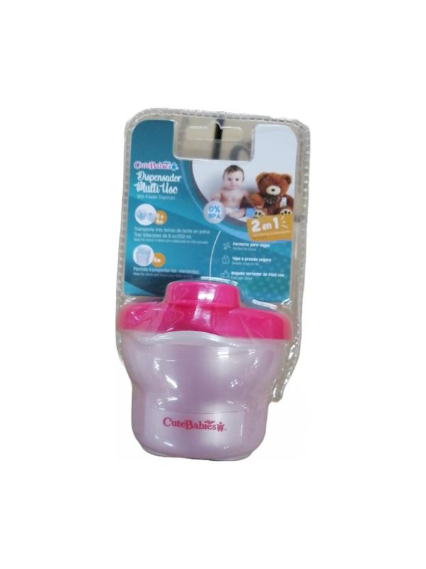 Baby Basics Dispensador Multi Uso 2en1 Rosado 06m (500000)