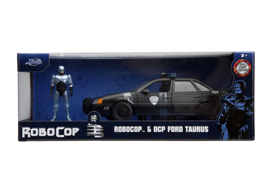Carro Ford Taurus 1986 con Figura Robocop Escala: 1:24 8a+