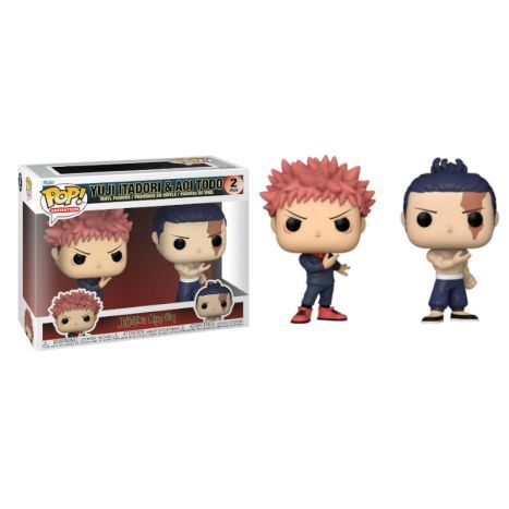 Figura Funko Pop! Jujutsu Kaisen Set/2 Yuji Itadori & Aoi Todo 3a+