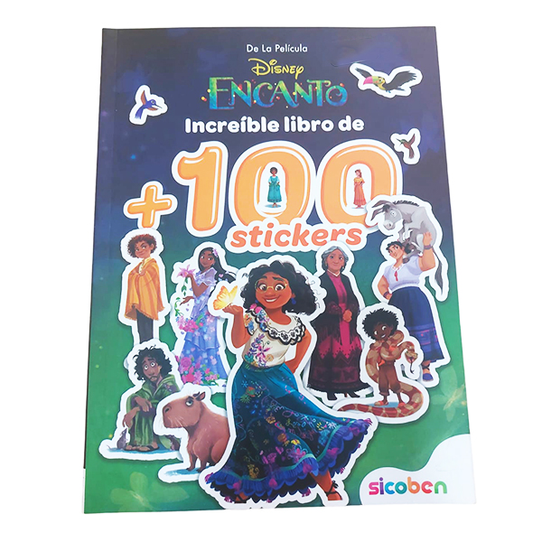 Libro de 100 Stickers de Disney Surt/4 3a+