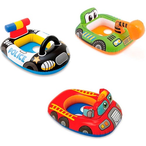Flotador Asiento en Forma Vehículo 73x58cm Surt/3 1-2 años.