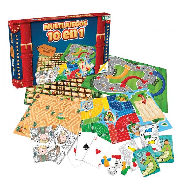 Multijuegos 10 en 1 6a+