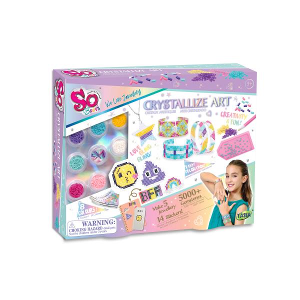 Joyería Arte Cristalizado 8 Colores 5a+