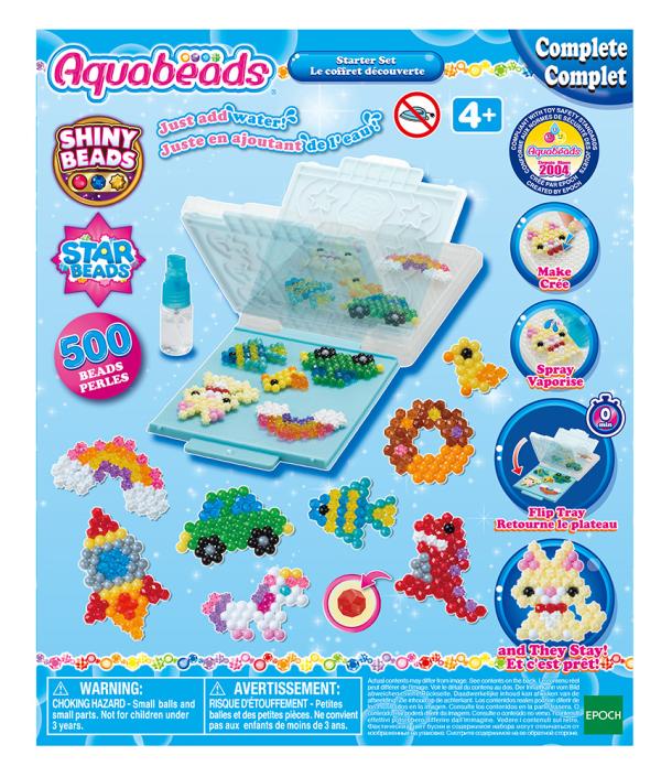 Set de Cuentas Para Manualidades de Figuras   4a+ ( Solo Agrega Agua )