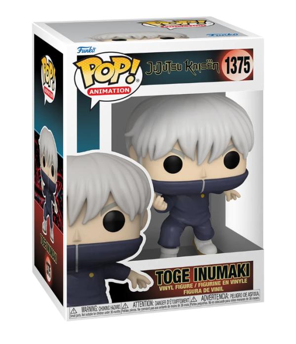 Figura Funko Pop! Jujutsu Kaisen (1375) Toge Inumaki 3a+