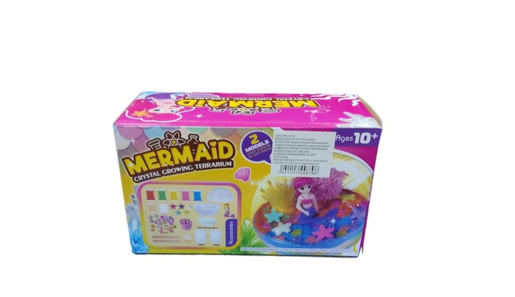 Terrario de Sirena en Esfera con Accesoriós 10a+ (448796)