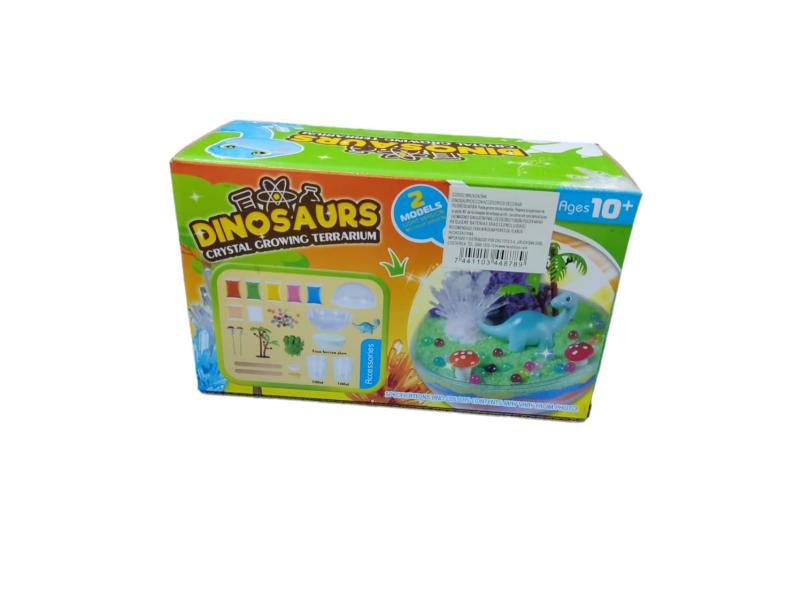 Terrario de Dinosaurios en Esfera con Accesoriós 10a+ (448789)