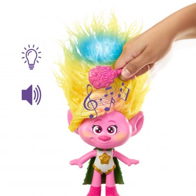 Muñeca de los Trolls 3 Con Luz y Sonido 3a+ Viva