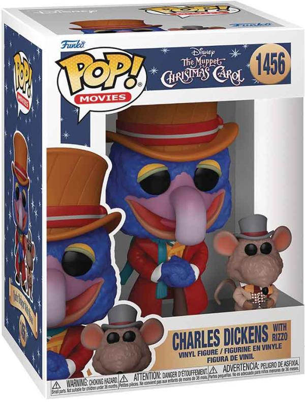 Figura Funko Pop! Disney The Muppet Christmas Carol (1456) Charles Dickens 3a+