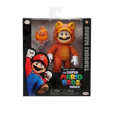 Figura de Super Mario Bros La Pelicula Mario Tanooki 3a+