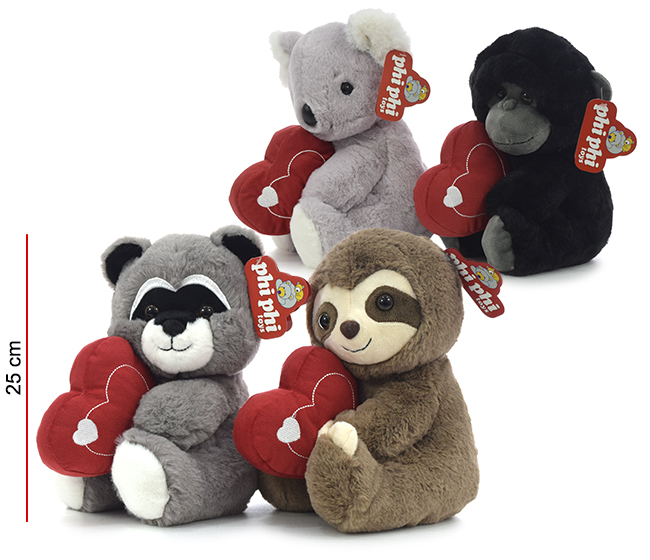 Peluches Animales de la Selva 24m+ ( Surtido de 4 Se venden por Separado )