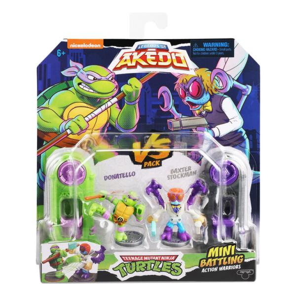 Figuras Legends Akedo Tortugas Ninja 6a+ ( Surtido de 3 Se Venden por Separado )