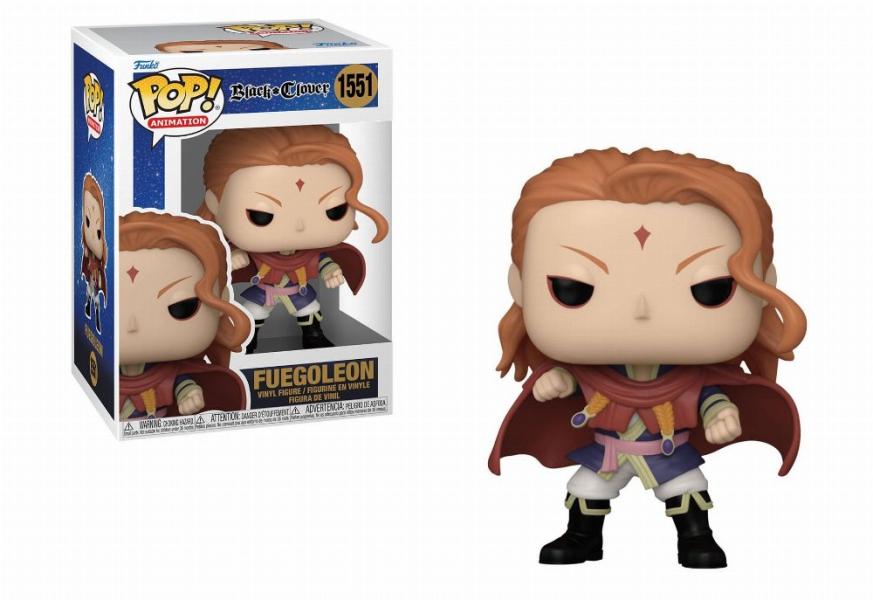 Figura Funko Pop! Black Clover (1551) Fuegoleon 3a+